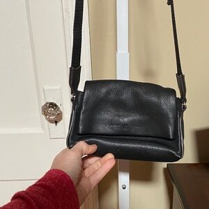 Aimee Kestenberg Black Leather Crossbody Bag